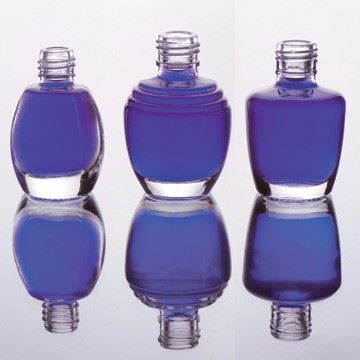 Clear Glass Cosmetic Bottles